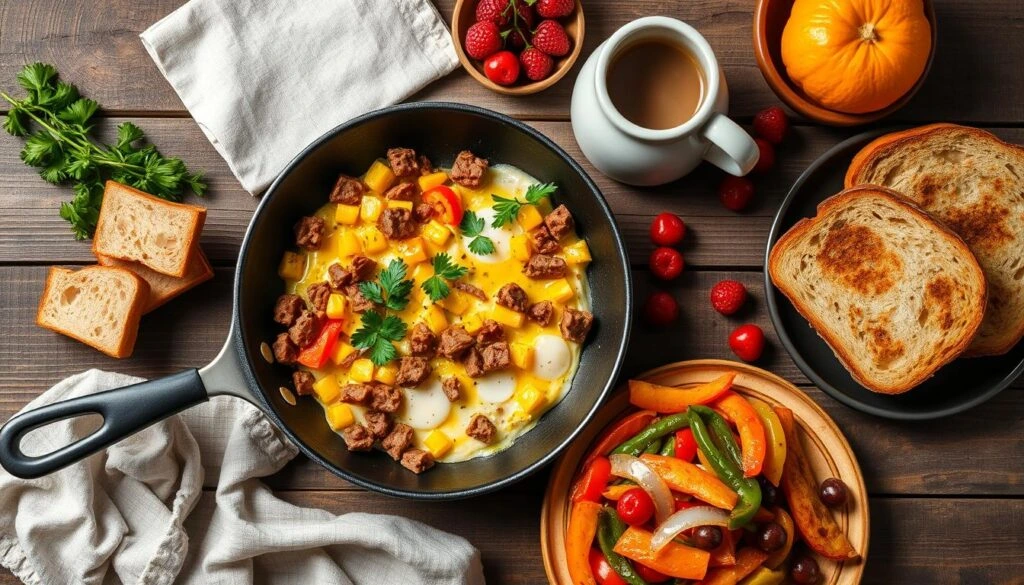 Canned Corn Beef Breakfast