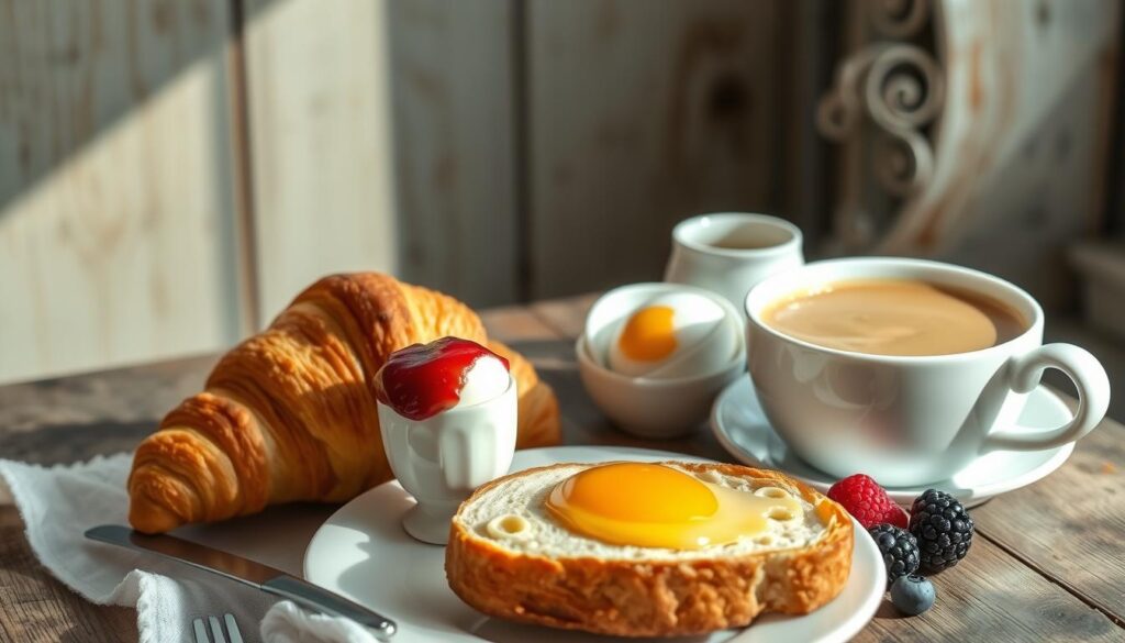 traditional french breakfast foods